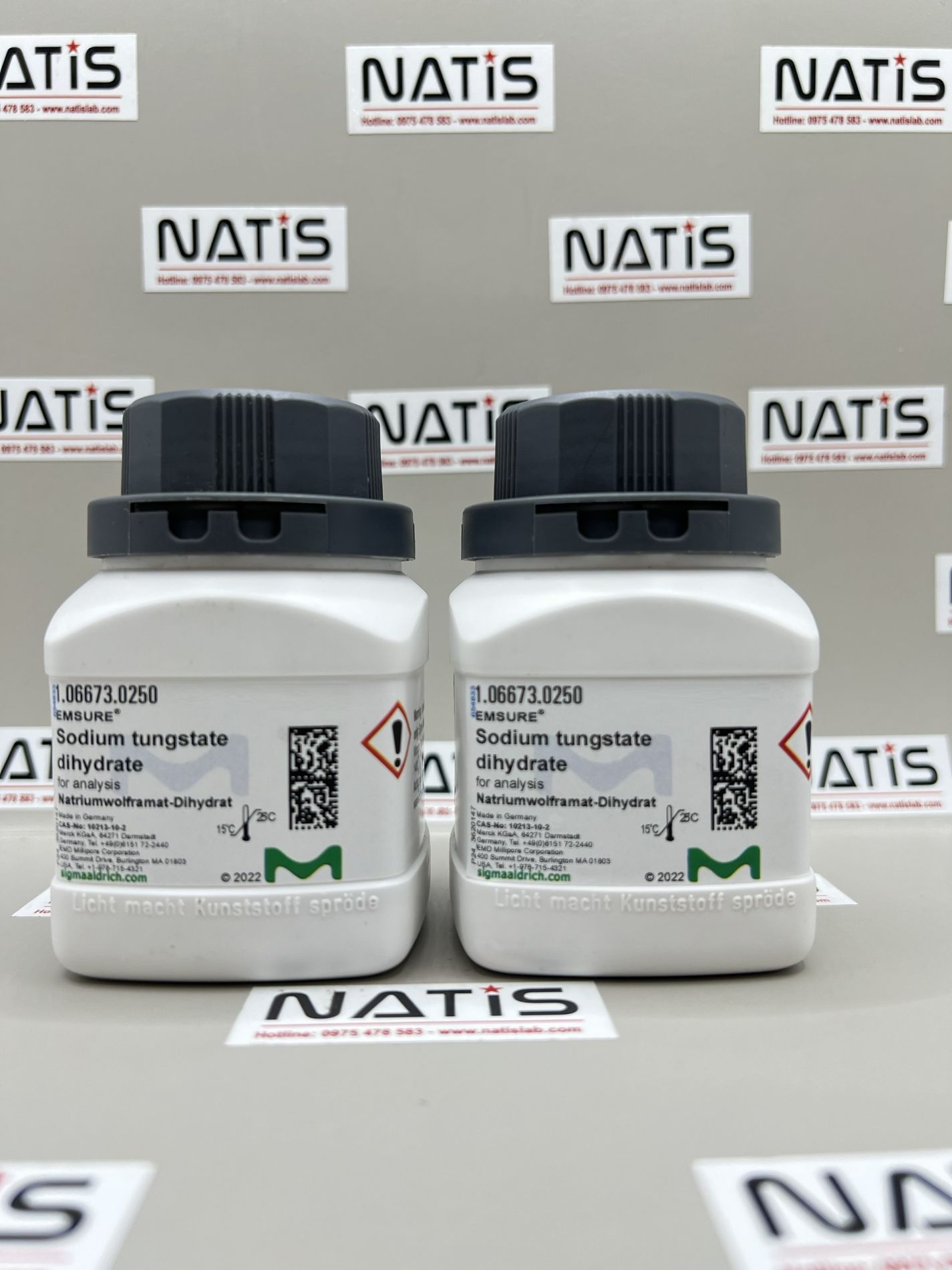 Sodium tungstate dihydrate, Merck
