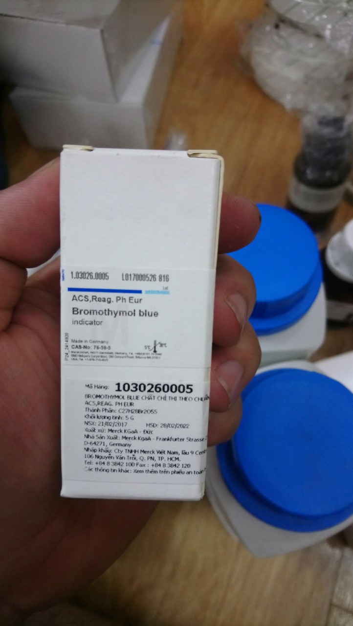 Bromothymol blue, Merck