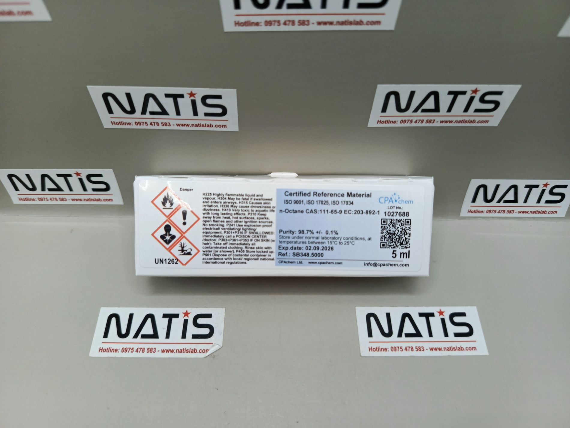 Chất chuẩn n-Octane [CAS:111-65-9], CPAchem