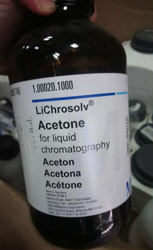 Acetone for liquid chromatography, Merck