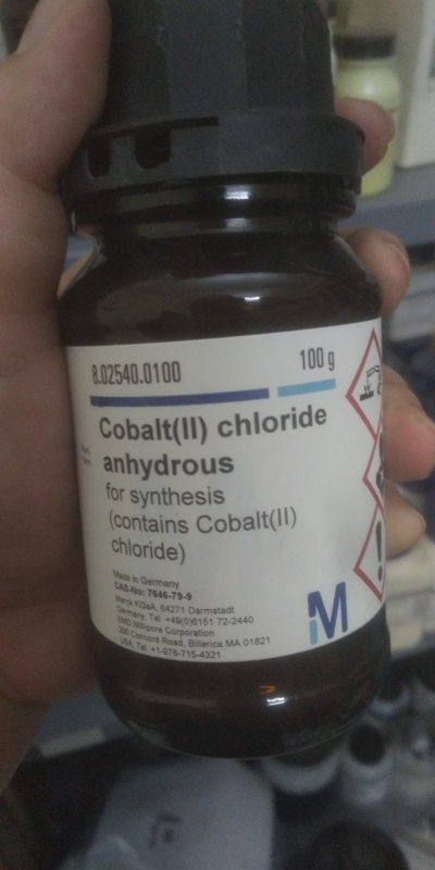 Cobalt(II) chloride anhydrous, CoCl2, Merck