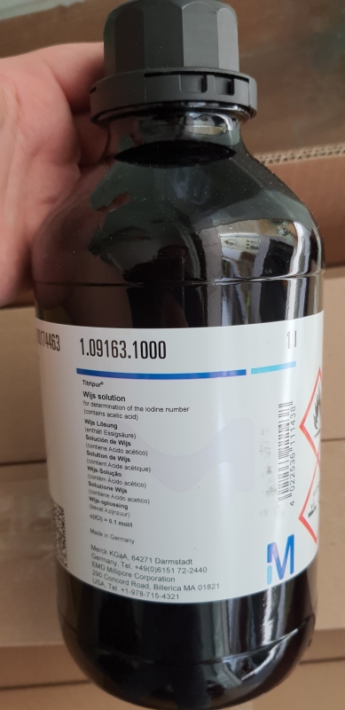 Wijs solution, Merck