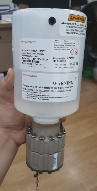 Methanesulfonic acid, Thermo