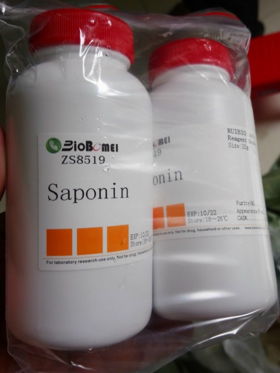 Saponin, Trung Quốc