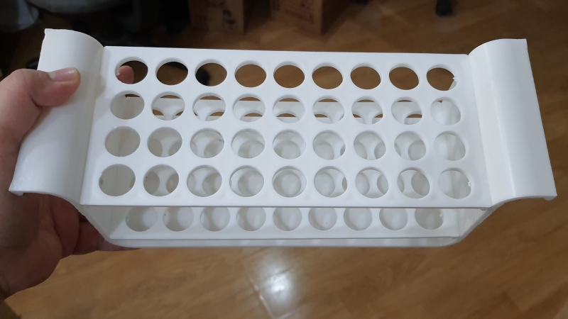 Giá đựng ống nghiệm nhựa, Trung Quốc
