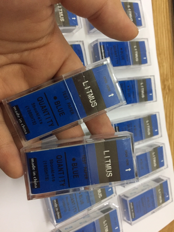 Giấy quỳ xanh - Litmus test paper Blue
