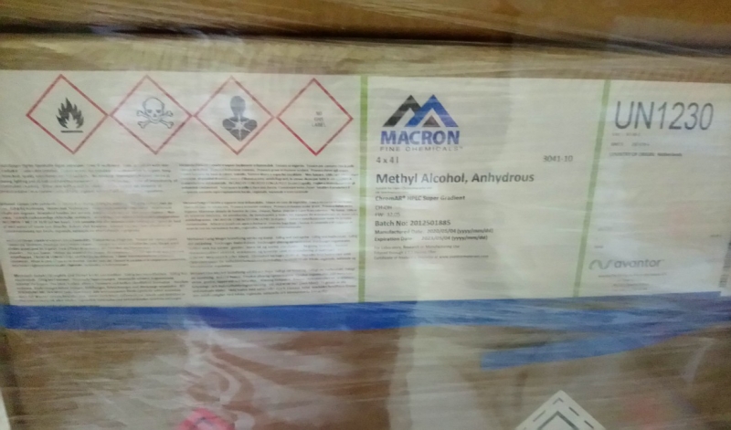 Methanol - Methyl Alcohol, Macron