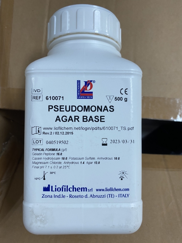 PSEUDOMONAS AGAR BASE, Liofilchem