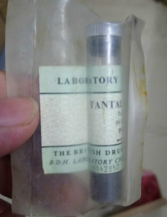 Tantalum Metal, BDH