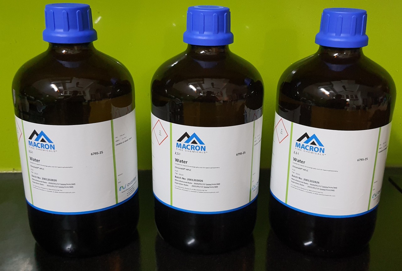 Water for HPLC, Macron