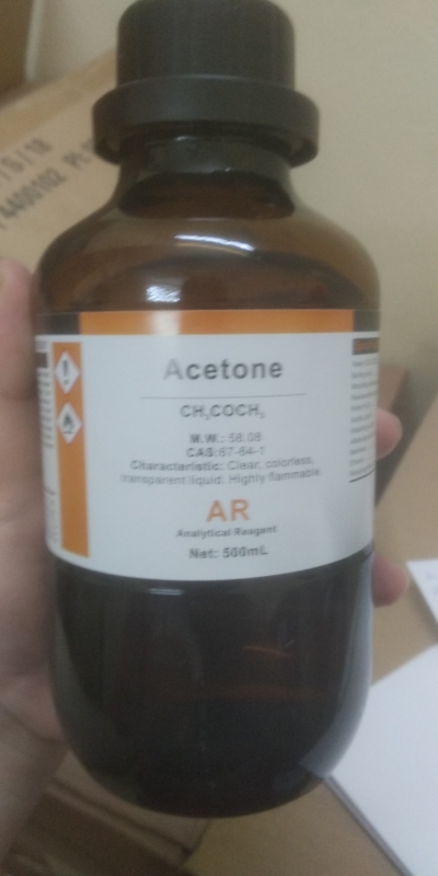Acetone, Trung Quốc