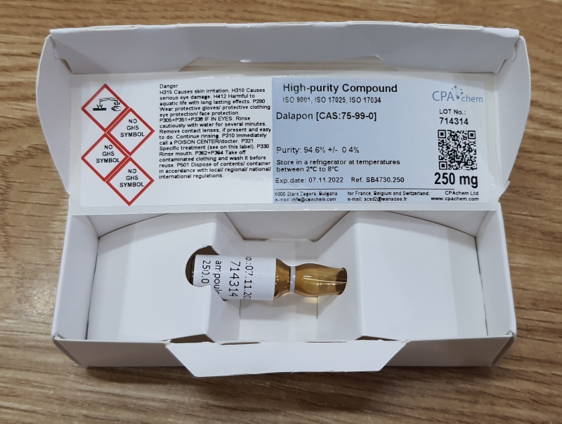 Chất chuẩn Dalapon [CAS:75-99-0], CPAchem