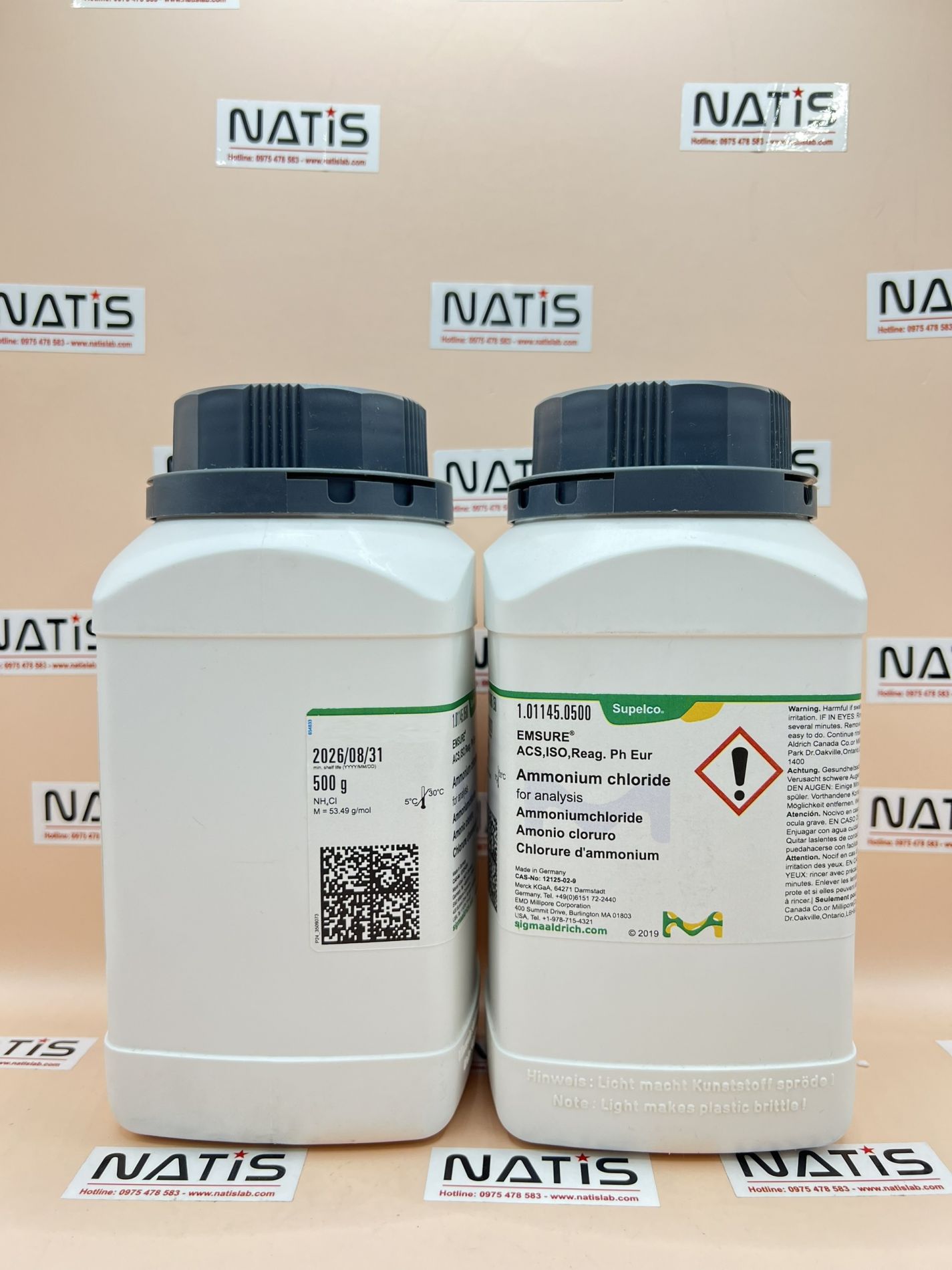 Hóa chất Ammonium chloride, Merck