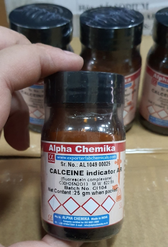 CALCEINE Indicator AR, Alpha Chemika