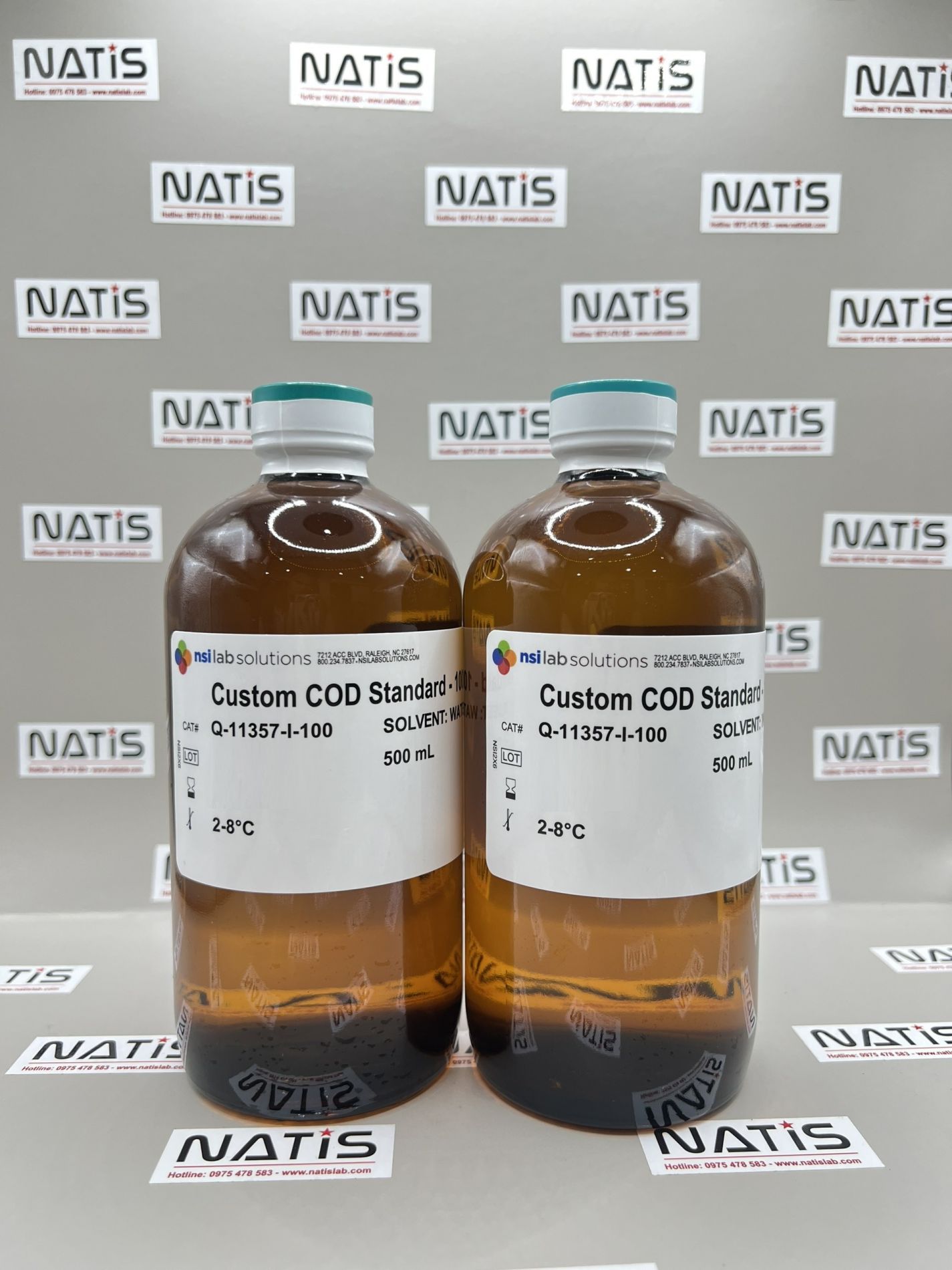 Dung dịch chuẩn COD 100mg/L, chai 500mL, hãng NSI, Mỹ