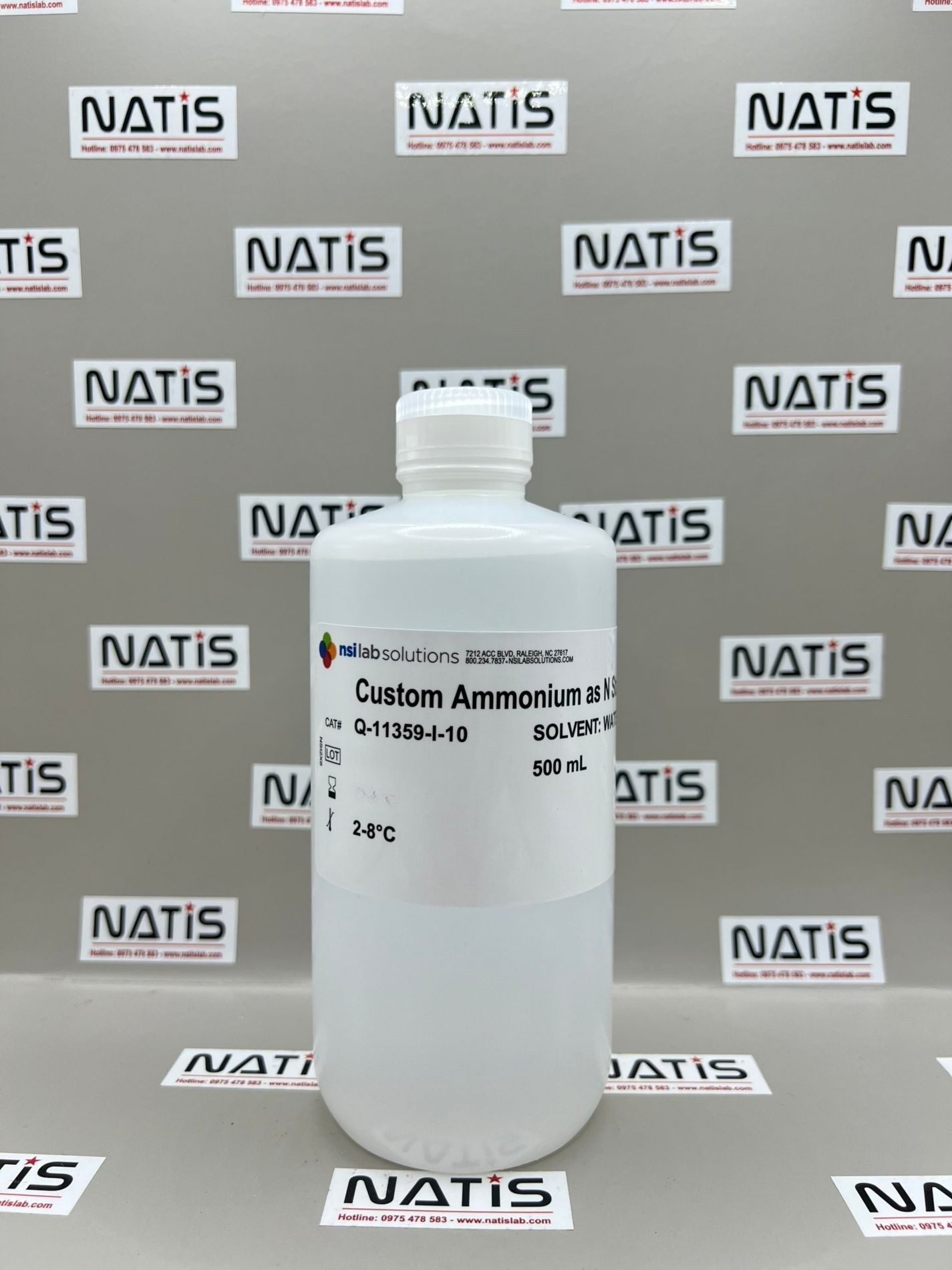 Dung dịch chuẩn NH4 - N (Amoni tính theo Nito) 10mg/L, NSI
