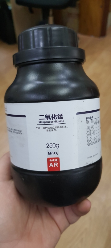 Manganese dioxide, Trung Quốc