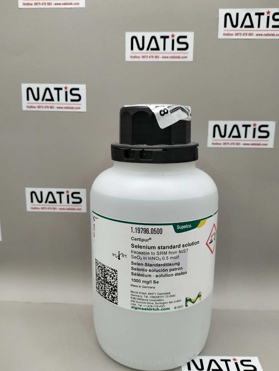 Dung dịch chuẩn Selenium - Selen (Se) 1000mg/L, Merck