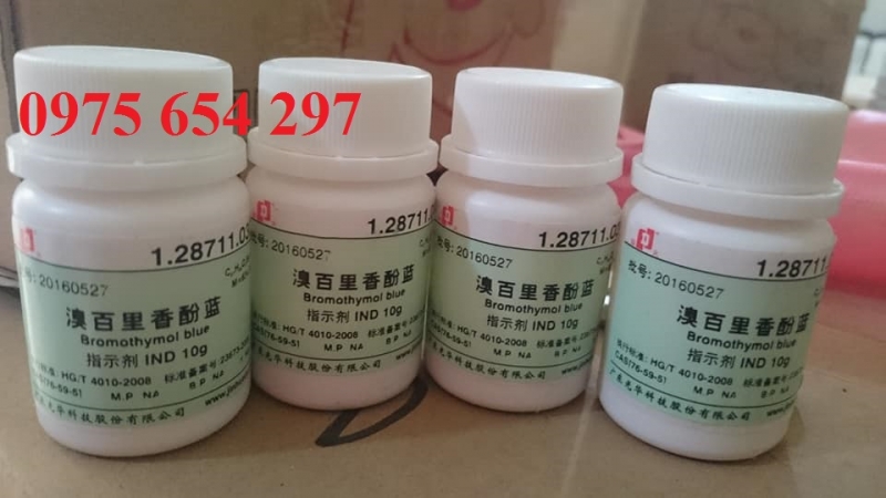 Bromothymol blue, Trung Quốc