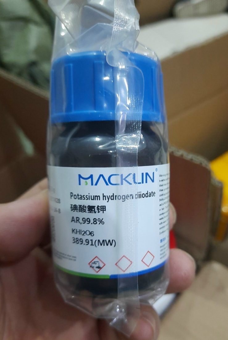 Potassium hydrogen diiodate, Trung Quốc