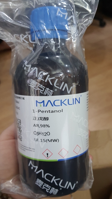 1-Pentanol, Trung Quốc