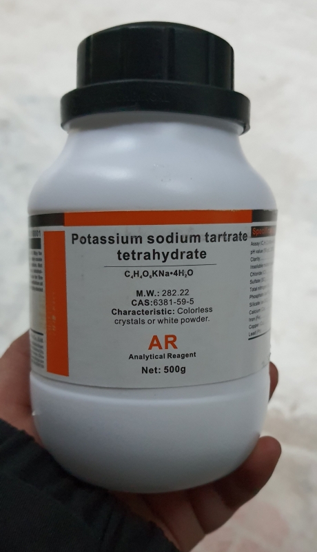 Potassium sodium tartrate tetrahydrate, Trung Quốc