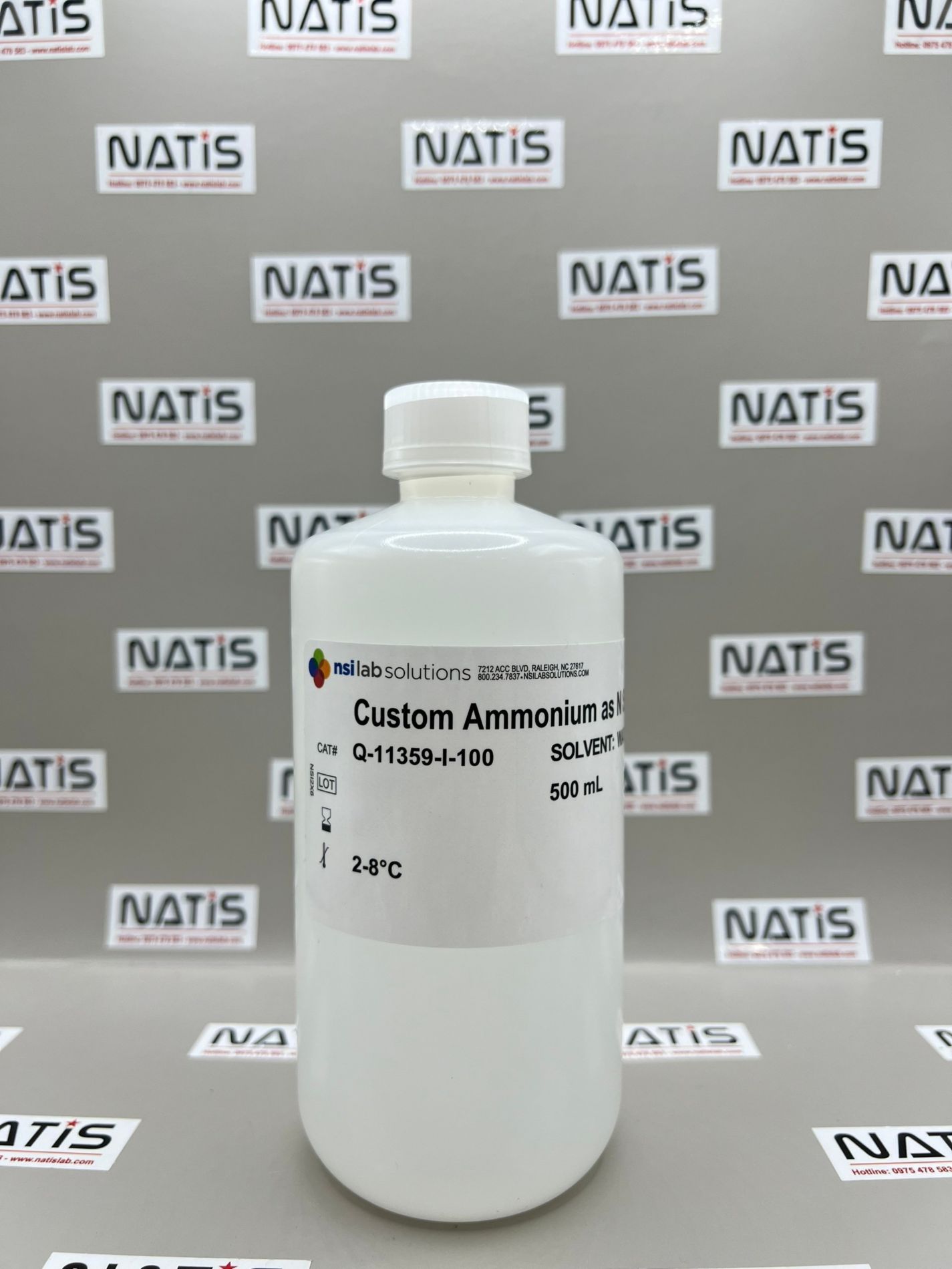 Dung dịch chuẩn NH4 - N (Amoni tính theo Nito) 100mg/L, NSI