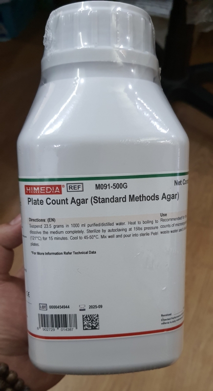Plate Count Agar (Standard Methods Agar), Himedia