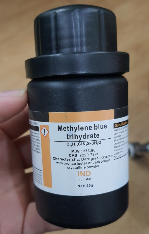 Methylene Blue trihydrate, Trung Quốc