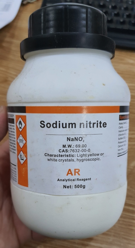 Sodium nitrite, Trung Quốc