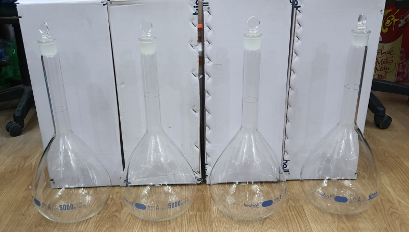 Bình định mức 5Lit, Biohall - Đức