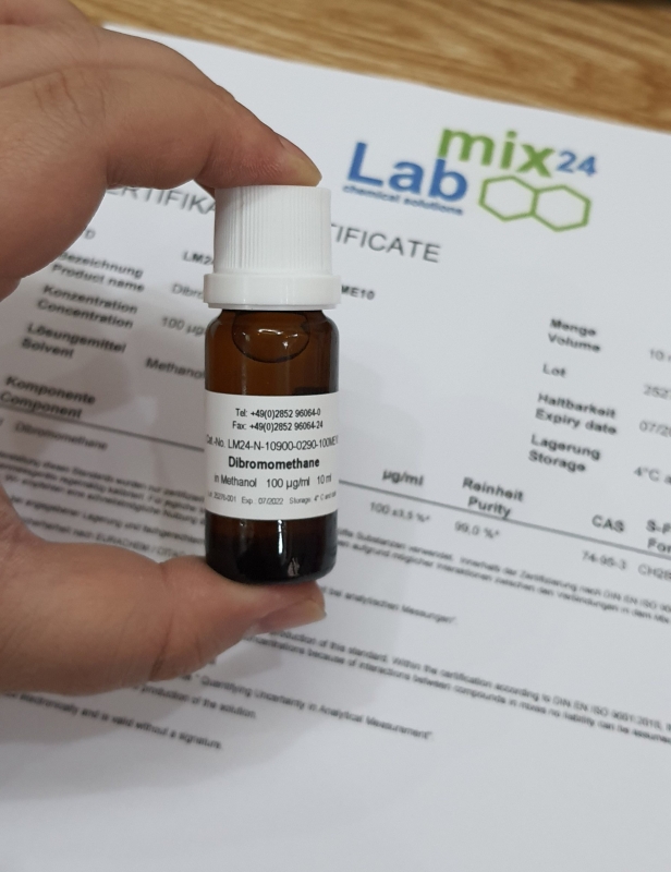 Dung dịch chuẩn Dibromomethane 100 µg/mL trong Methanol, Labmix24