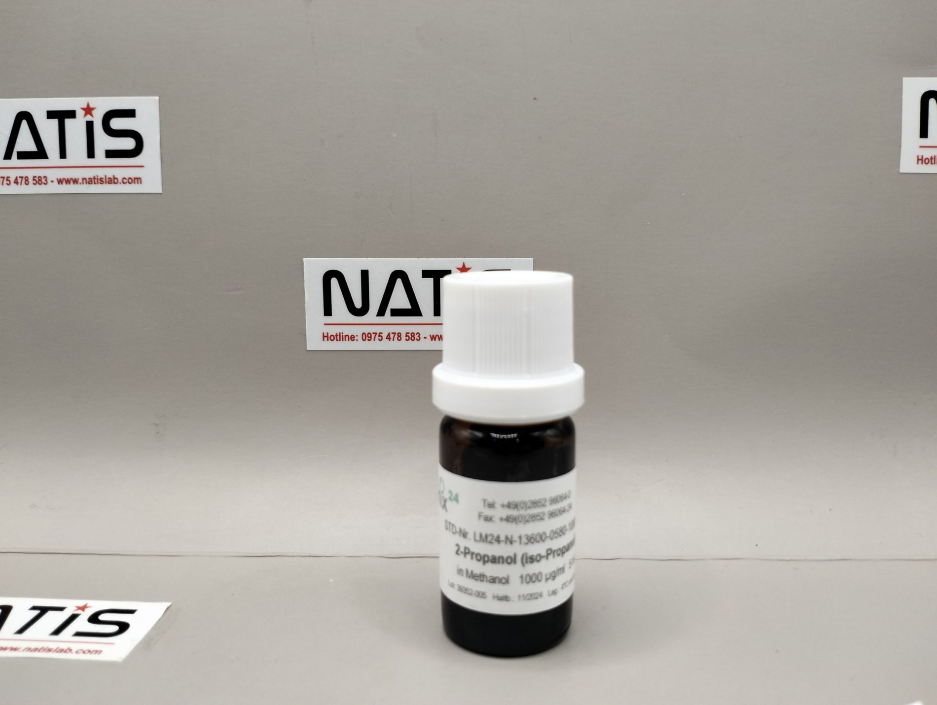 Dung dịch chuẩn 2-Propanol (iso-Propanol) 1000 µg/mL trong Methanol, Labmix24