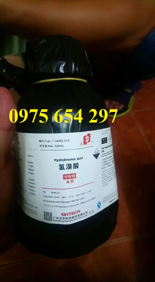 Hydrobromic acid, Trung Quốc