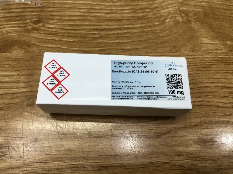 Chất chuẩn Enrofloxacin [CAS:93106-60-6], CPAchem