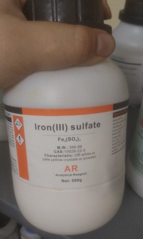 Iron (III) Sulfate, Trung Quốc