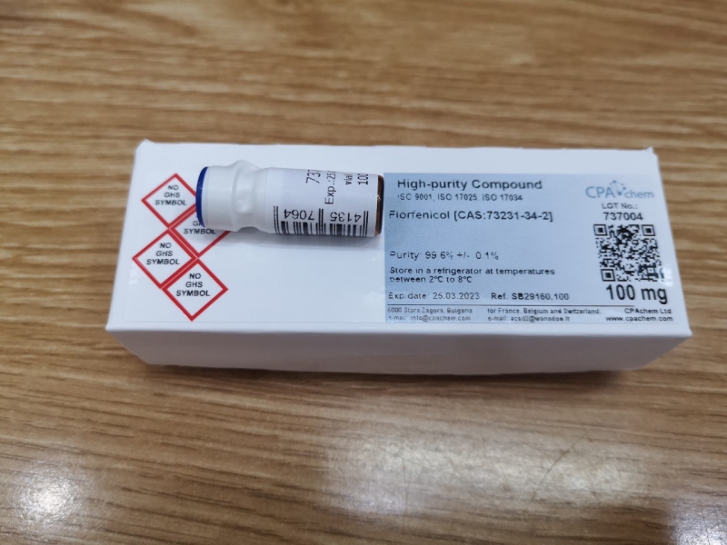 Chất chuẩn Florfenicol [CAS:73231-34-2], CPAchem