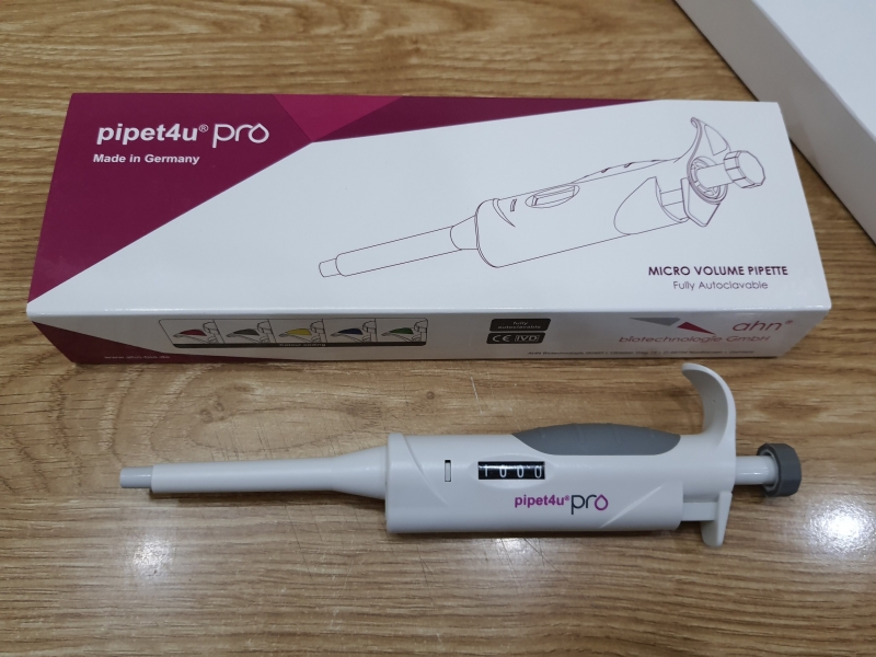 Micropipet 100-1000uL, AHN - Đức