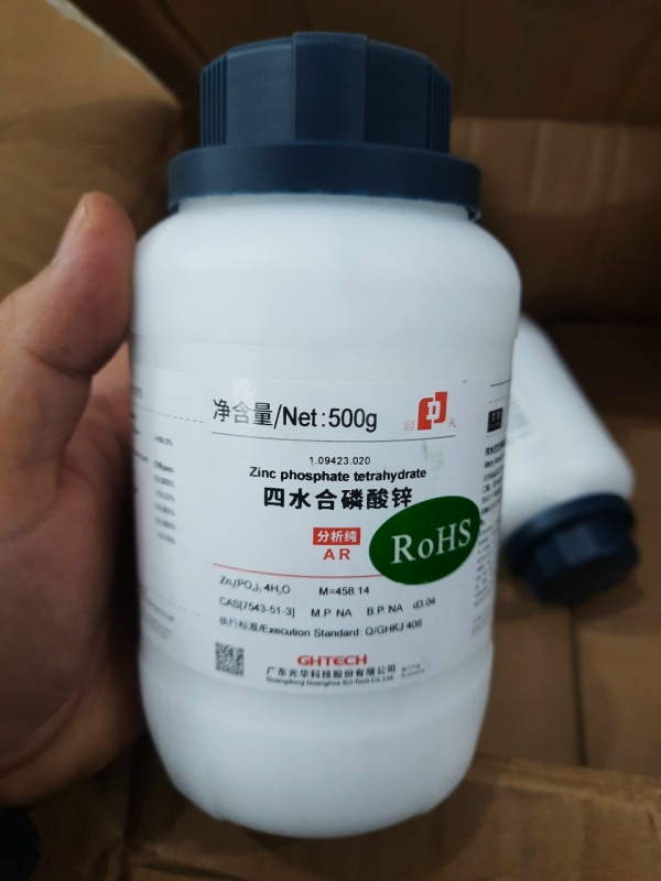 Zinc phosphate tetrahydrate, Trung Quốc