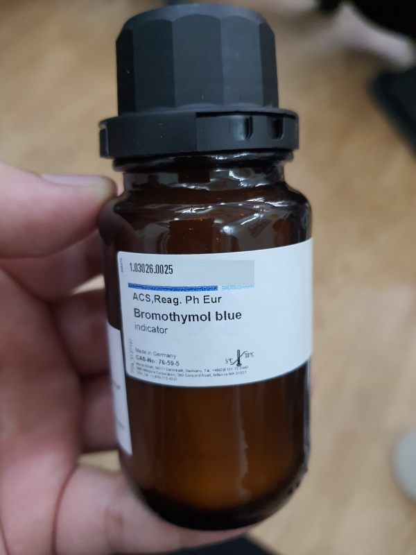 Bromothymol blue, Merck