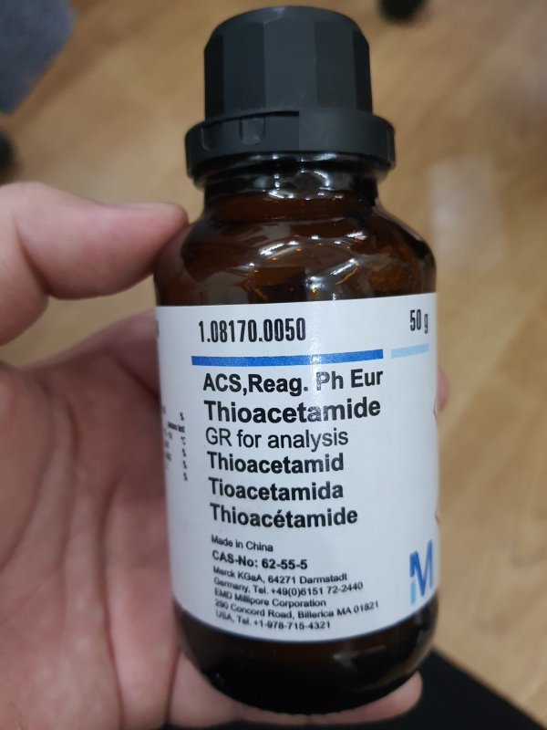 Thioacetamide, Merck
