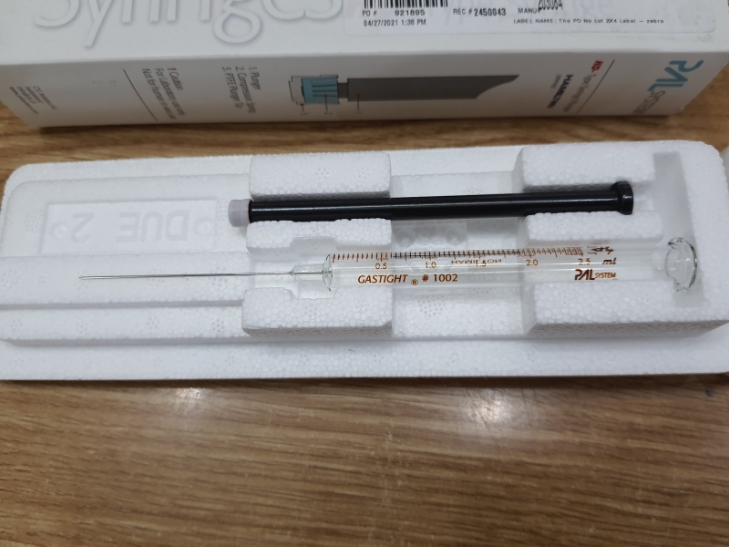 Kim bơm mẫu, bơm sắc ký 2,5mL, Hamilton