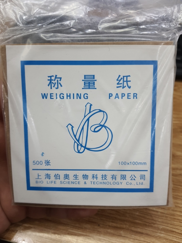 Giấy cân 100x100mm, túi 500 tờ, Trung Quốc