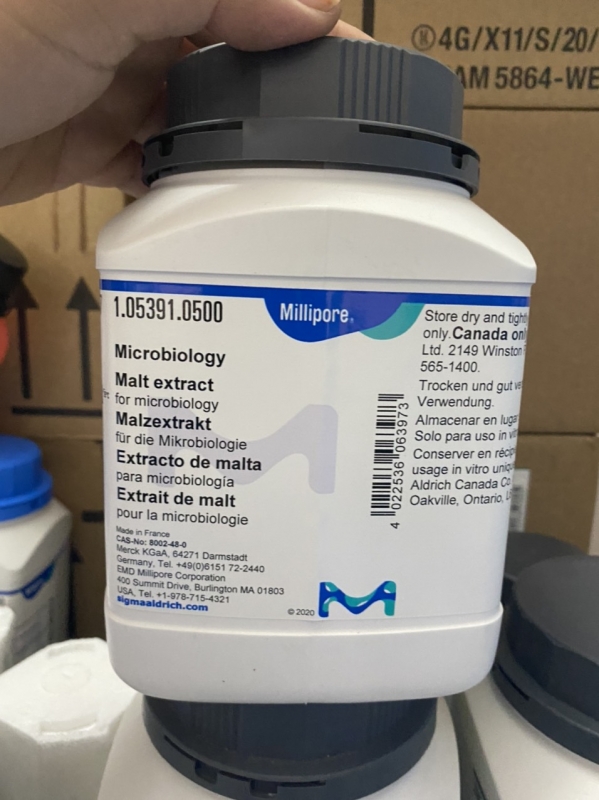 Malt extract, Merck