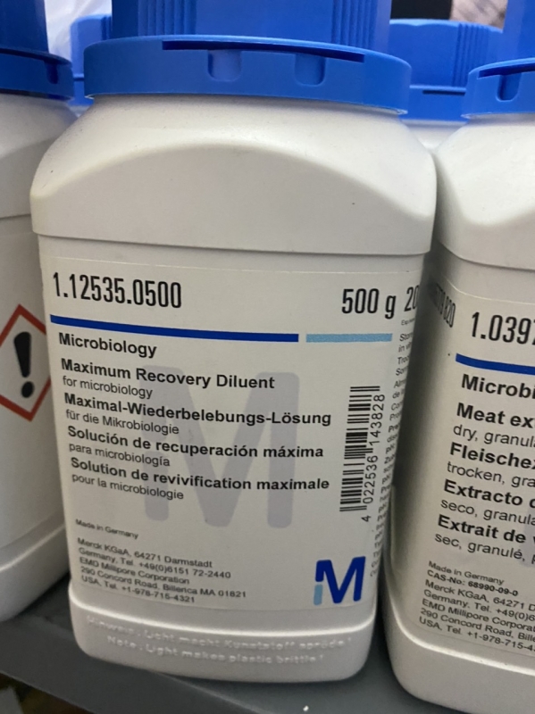 Maximum recovery diluent, Merck