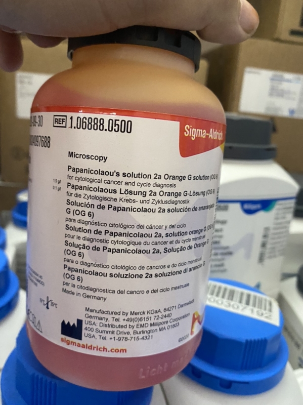 Papanicolaou s solution 2a Orange G solution (OG 6), Merck