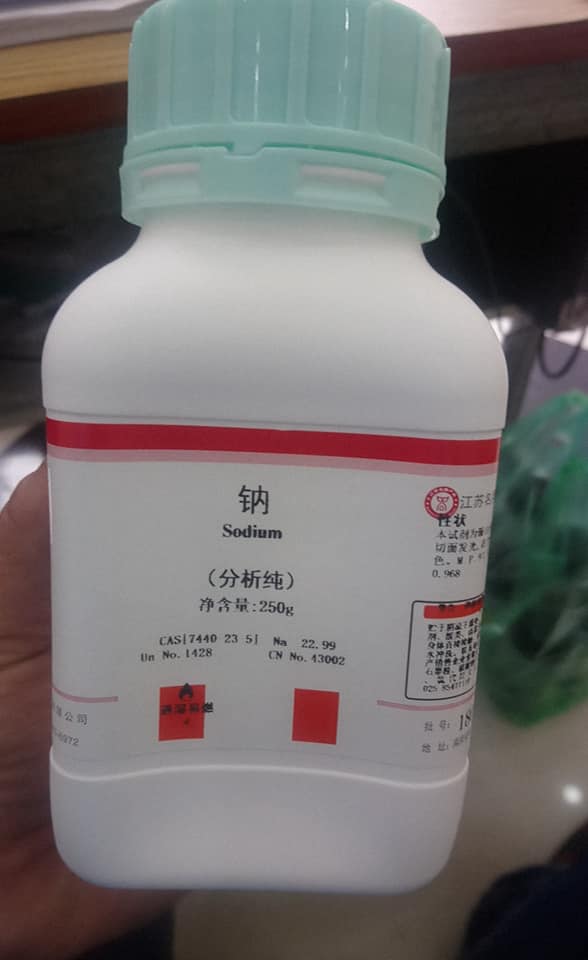 Sodium - Natri kim loại, Trung Quốc