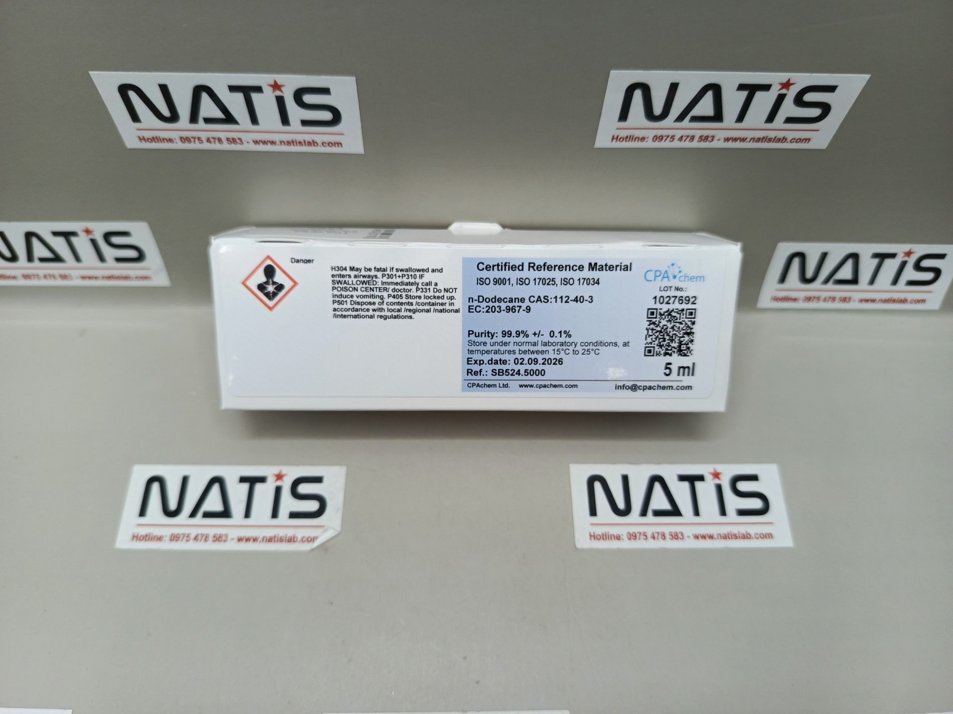 Chất chuẩn n-Dodecane [CAS:112-40-3], CPAchem
