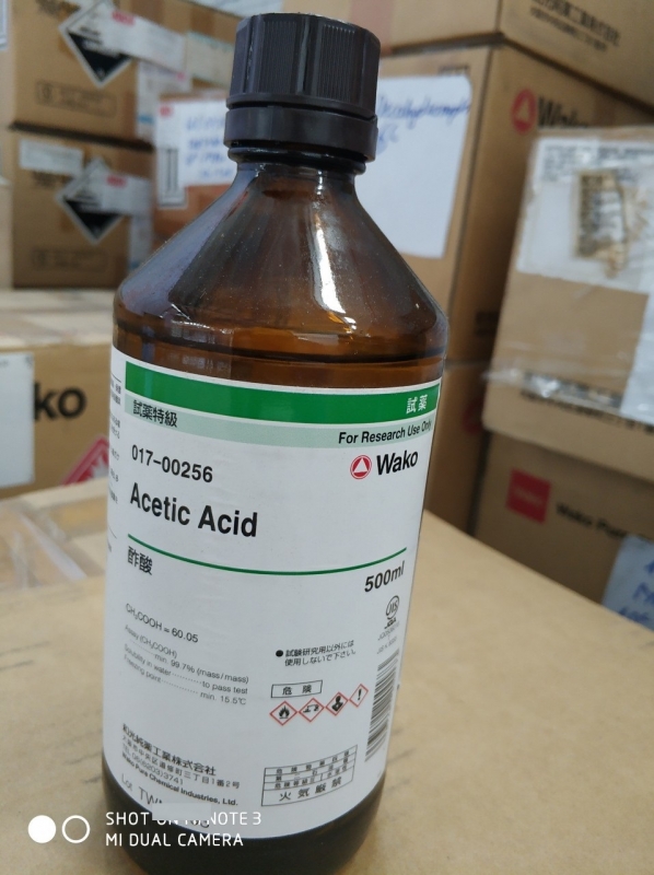 Acetic acid, Wako