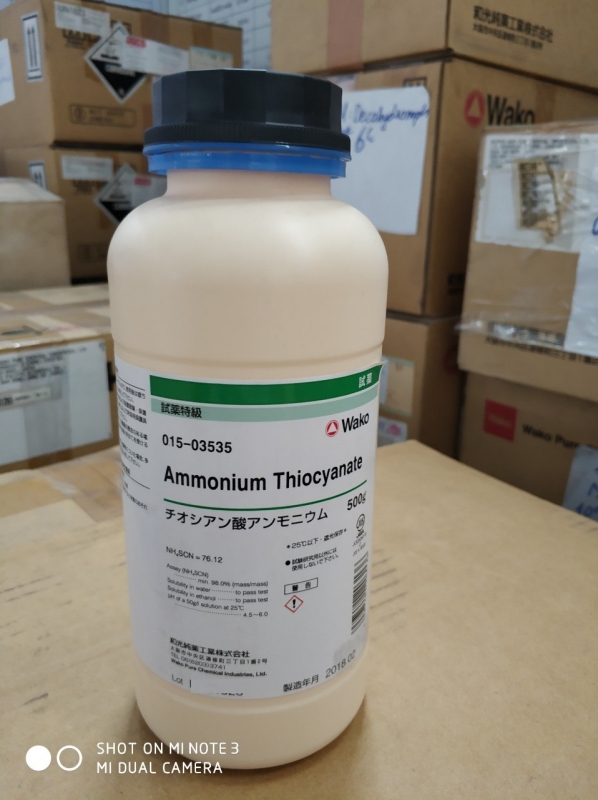 Ammonium thiocyanate, Wako